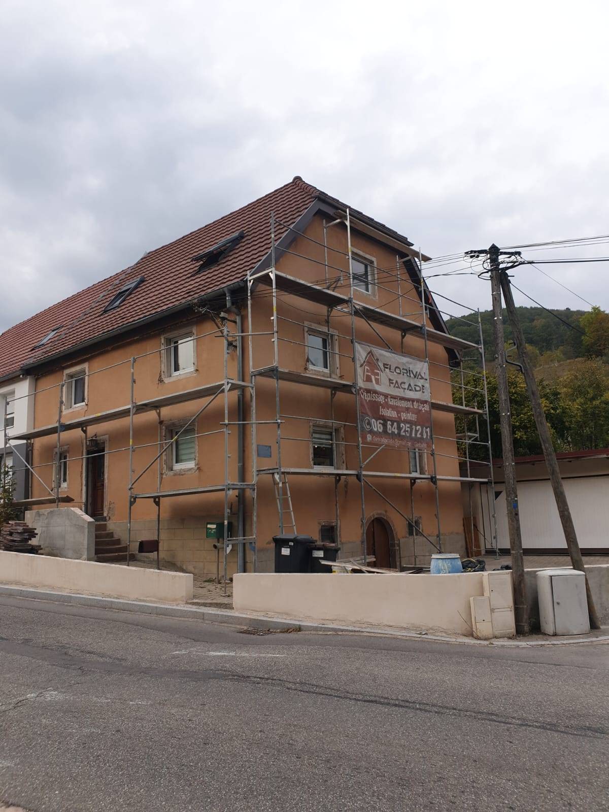 Ravalement de façade à Linthal, près de Guebwiller. Illzach 0